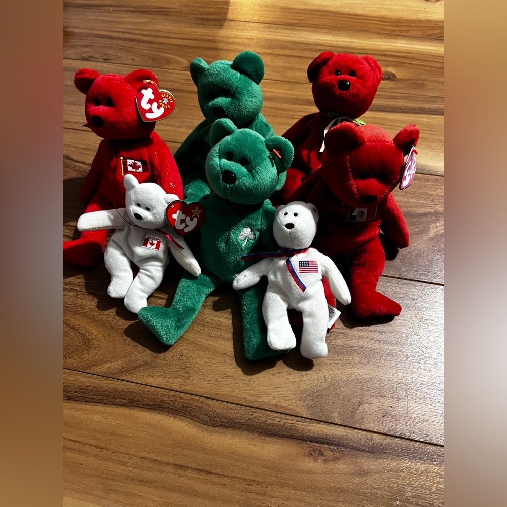 Ty beanie babies country bear bundle collection